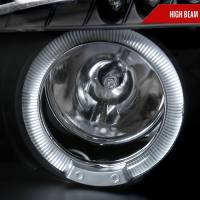 Spec'D Tuning Products - Spec-D 2001-2005 Mazda Miata MX-5 Dual Halo Projector Headlights (Matte Black Housing/Clear Lens) - Image 2
