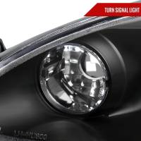 Spec'D Tuning Products - Spec-D 2001-2005 Mazda Miata MX-5 Dual Halo Projector Headlights (Matte Black Housing/Clear Lens) - Image 3
