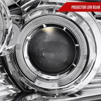 Spec'D Tuning Products - Spec-D 2010-2014 Ford Mustang Dual Halo Projector Headlights (Chrome Housing/Clear Lens) - Image 1