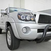 Spec'D Tuning Products - Spec-D 2005-2011 Toyota Tacoma Dual Halo Projector Headlights (Matte Black Housing/Clear Lens) - Image 7