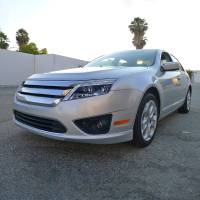 Spec'D Tuning Products - Spec-D 2010-2012 Ford Fusion Projector Headlights w/ LED Light Strip (Matte Black Housing/Clear Lens) - Image 7