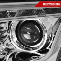 Spec'D Tuning Products - Spec-D 2010-2012 Ford Fusion Projector Headlights w/ LED Light Strip (Chrome Housing/Clear Lens) - Image 1