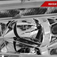 Spec'D Tuning Products - Spec-D 2010-2012 Ford Fusion Projector Headlights w/ LED Light Strip (Chrome Housing/Clear Lens) - Image 2