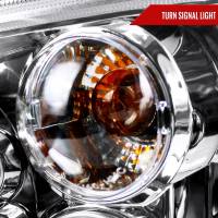 Spec'D Tuning Products - Spec-D 1999-2006 Volkswagen Golf Mk4 GTI/R32 Cabrio Dual Halo Projector Headlights (Chrome Housing/Clear Lens) - Image 3