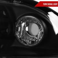 Spec'D Tuning Products - Spec-D 1999-2001 BMW E46 3 Series Sedan Dual Halo Projector Headlights (Matte Black Housing/Clear Lens) - Image 3