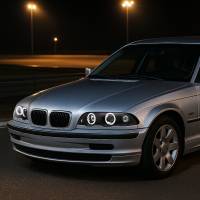 Spec'D Tuning Products - Spec-D 1999-2001 BMW E46 3 Series Sedan Dual Halo Projector Headlights (Matte Black Housing/Clear Lens) - Image 7