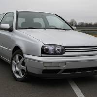 Spec'D Tuning Products - Spec-D 1993-1998 Volkswagen Golf Mk3/Cabrio Dual Halo Projector Headlights (Glossy Black Housing/Smoke Lens) - Image 8