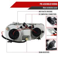 Spec'D Tuning Products - Spec-D 1994-1997 Acura Integra 3DR/4DR Dual Halo Projector Headlights (Matte Black Housing/Clear Lens) - Image 5