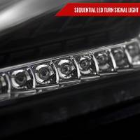 Spec'D Tuning Products - Spec-D 2012-2017 Toyota 86 Scion FR-S LED Bar Projector Headlights w/ Sequential Turn Signal Lights (Matte Black Housing/Clear Lens) - Image 3