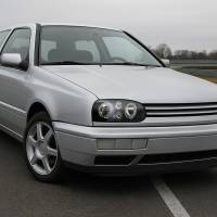 Spec'D Tuning Products - Spec-D 1993-1998 Volkswagen Golf Mk3/Cabrio Dual Halo Projector Headlights (Matte Black Housing/Clear Lens) - Image 8