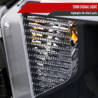 Spec'D Tuning Products - Spec-D 2014-2021 Toyota Tundra LED Switchback Sequential Turn Signal LED Bar Projector Headlights (Matte Black Housing/Clear Lens) - Image 3