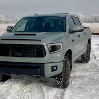 Spec'D Tuning Products - Spec-D 2014-2021 Toyota Tundra LED Switchback Sequential Turn Signal LED Bar Projector Headlights (Matte Black Housing/Clear Lens) - Image 8