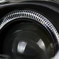 Spec'D Tuning Products - Spec-D 1998-2001 Acura Integra 3DR/4DR Dual Halo Projector Headlights (Matte Black Housing/Clear Lens) - Image 4