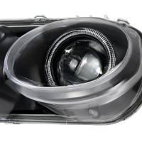 Spec'D Tuning Products - Spec-D 1998-2001 Acura Integra 3DR/4DR Dual Halo Projector Headlights (Matte Black Housing/Clear Lens) - Image 5