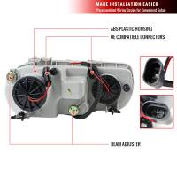 Spec'D Tuning Products - Spec-D 1998-2001 Acura Integra 3DR/4DR Dual Halo Projector Headlights (Matte Black Housing/Clear Lens) - Image 6