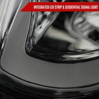 Spec'D Tuning Products - Spec-D 2003-2007 Infiniti G35 Coupe LED Bar Projector Headlights w/ Sequential Turn Signals (Chrome Housing/Smoke Lens) - Image 3