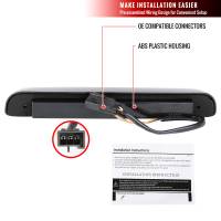 Spec'D Tuning Products - Spec-D 1992-1996 Ford F-150/F-250/F-350/Bronco LED 3rd Brake Light (Chrome Housing/Smoke Lens) - Image 7