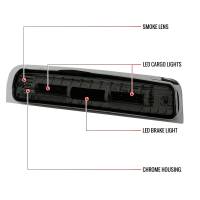 Spec'D Tuning Products - Spec-D 2009-2013 Dodge RAM SMD LED 3rd Brake Light (Chrome Housing/Smoke Lens) - Image 6