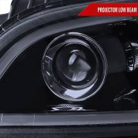 Spec'D Tuning Products - Spec-D 2010-2011 Kia Soul Projector Headlights w/ LED Light Bar & LED Turn Signal Lights (Glossy Black Housing/Smoke Lens) - Image 1