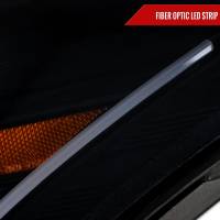 Spec'D Tuning Products - Spec-D 2010-2011 Kia Soul Projector Headlights w/ LED Light Bar & LED Turn Signal Lights (Glossy Black Housing/Smoke Lens) - Image 3