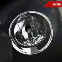 Spec'D Tuning Products - Spec-D 2010-2011 Kia Soul Projector Headlights w/ LED Light Bar & LED Turn Signal Lights (Matte Black Housing/Clear Lens) - Image 2