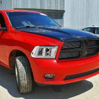 Spec'D Tuning Products - Spec-D 2009-2018 Dodge RAM 1500 / 2019-2021 RAM Classic / 2010-2018 RAM 2500 3500 LED C-Bar Projector Headlights (Chrome Housing/Clear Lens) - Image 8