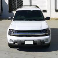 Spec'D Tuning Products - Spec-D 2002-2009 Chevrolet Trailblazer Projector Headlights w/ LED Light Strip (Chrome Housing/Smoke Lens) - Image 8