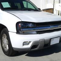 Spec'D Tuning Products - Spec-D 2002-2009 Chevrolet Trailblazer Projector Headlights w/ LED Light Strip (Matte Black Housing/Clear Lens) - Image 7