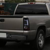 Spec'D Tuning Products - Spec-D 1999-2002 Chevrolet Silverado/ 1999-2006 GMC Sierra LED Tail Lights - G2 (Matte Black Housing/Clear Lens) - Image 7