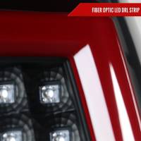 Spec'D Tuning Products - Spec-D 1999-2002 Chevrolet Silverado/ 1999-2006 GMC Sierra Red Bar LED Tail Lights - G2 (Black Housing/Clear Lens) - Image 1