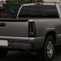 Spec'D Tuning Products - Spec-D 1999-2002 Chevrolet Silverado/ 1999-2006 GMC Sierra Red Bar LED Tail Lights - G2 (Black Housing/Clear Lens) - Image 7