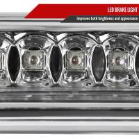 Spec'D Tuning Products - Spec-D 2004-2015 Nissan Titan LED 3rd Brake Light (Chrome Housing/Clear Lens) - Image 2