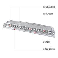 Spec'D Tuning Products - Spec-D 2004-2015 Nissan Titan LED 3rd Brake Light (Chrome Housing/Clear Lens) - Image 6