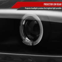 Spec'D Tuning Products - Spec-D 2004-2009 Honda S2000 AP2 Dual Halo Projector Headlights (Matte Black Housing/Clear Lens) - Image 2