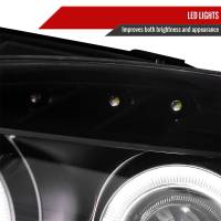 Spec'D Tuning Products - Spec-D 2004-2009 Honda S2000 AP2 Dual Halo Projector Headlights (Matte Black Housing/Clear Lens) - Image 4