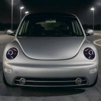 Spec'D Tuning Products - Spec-D 1998-2005 Volkswagen Beetle Halo Projector Headlights (Glossy Black Housing/Smoke Lens) - Image 7