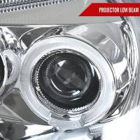 Spec'D Tuning Products - Spec-D 1998-2005 Volkswagen Beetle Halo Projector Headlights (Chrome Housing/Clear Lens) - Image 1
