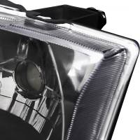 Spec'D Tuning Products - Spec-D 1999-2004 Ford F-250/F-350/F-450/F-550/Excursion Factory style Headlights (Matte Black Housing/Clear Lens) - Image 3