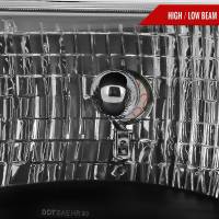 Spec'D Tuning Products - Spec-D 1993-1998 Jeep Grand Cherokee Factory Style Headlights (Matte Black Housing/Clear Lens) - Image 1