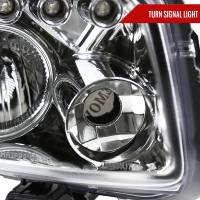 Spec'D Tuning Products - Spec-D 2008-2010 Scion xB Single Halo Projector Headlights (Chrome Housing/Clear Lens) - Image 4