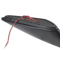Spec'D Tuning Products - Spec-D 1996-2000 Honda Civic Coupe Matte Black ABS Rear Spoiler Wing w/ LED 3rd Brake Light - Image 6