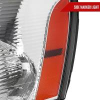 Spec'D Tuning Products - Spec-D 2005-2009 Chevrolet Equinox Factory Style Headlights w/ Amber Reflector (Chrome Housing/Clear Lens) - Image 4