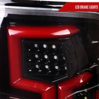 Spec'D Tuning Products - Spec-D 2019-2022 Dodge RAM 2500/3500 LED Sequential Signal Tail Lights (Jet Black Housing/Clear Lens) - Image 1