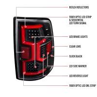 Spec'D Tuning Products - Spec-D 2019-2022 Dodge RAM 2500/3500 LED Sequential Signal Tail Lights (Jet Black Housing/Clear Lens) - Image 6