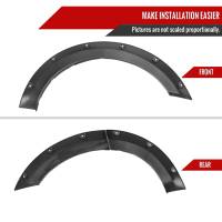 Spec'D Tuning Products - Spec-D 2021-2022 Ford Bronco Sport Pocket Rivet Style Fender Flares - Image 5