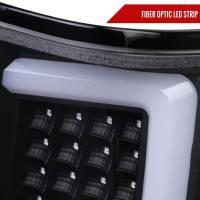 Spec'D Tuning Products - Spec-D 2004-2015 Nissan Titan LED Tail Lights with White LED Tube (Matte Black Housing/Clear Lens) - Image 2