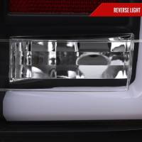 Spec'D Tuning Products - Spec-D 2004-2015 Nissan Titan LED Tail Lights with White LED Tube (Matte Black Housing/Clear Lens) - Image 3