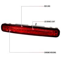 Spec'D Tuning Products - Spec-D 2005-2009 Ford Mustang LED 3rd Brake Light - APC (Chrome Housing/Red Lens) - Image 6