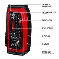 Spec'D Tuning Products - Spec-D 2015-2020 GMC Yukon/Yukon XL Denali SLE/SLT LED Tail Lights (Jet Black Housing/Clear Lens) - Image 6