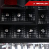 Spec'D Tuning Products - Spec-D 2015-2020 GMC Yukon/Yukon XL Denali SLE/SLT LED Tail Lights (Black Housing/Clear Lens w/ Red Bar) - Image 2